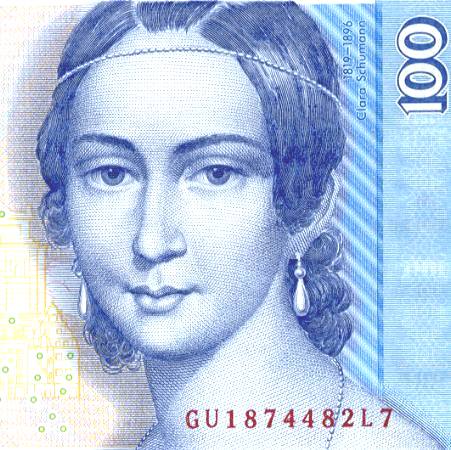 100 DM �\��� Clara Schumann (59K)
